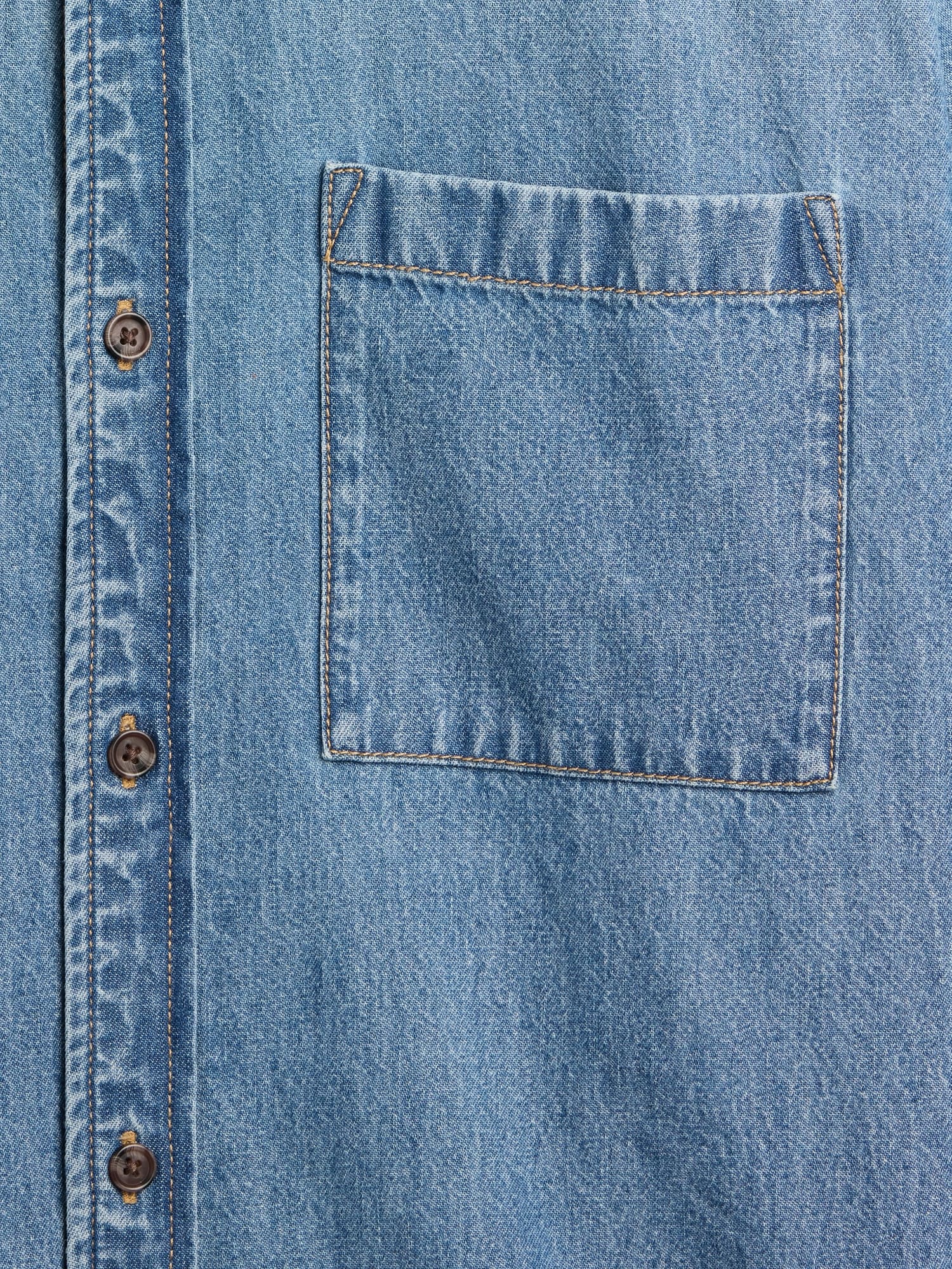Relaxed Denim Shirt