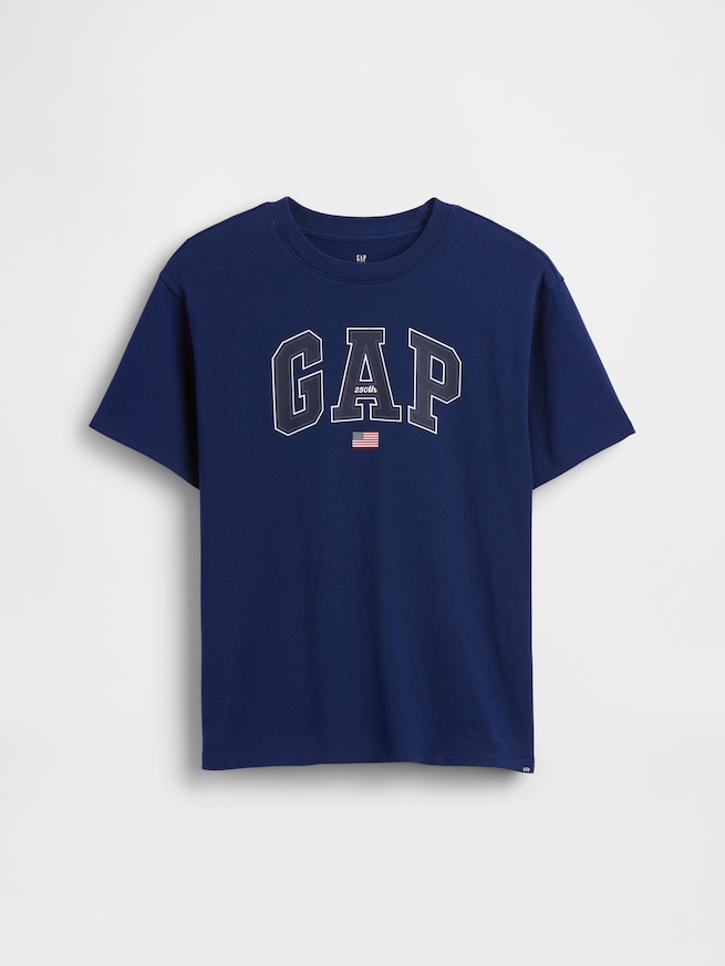 リラックスフィット GAPロゴTシャツ (キッズ)-1