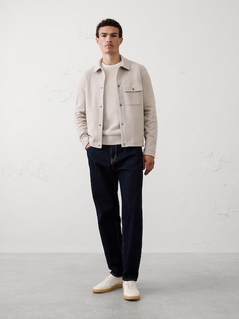 Knit Shirt Jacket