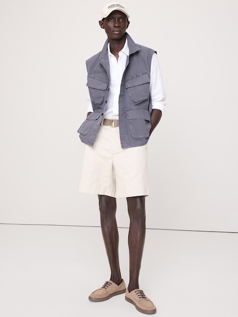GILET UTILITAIRE EN COTON