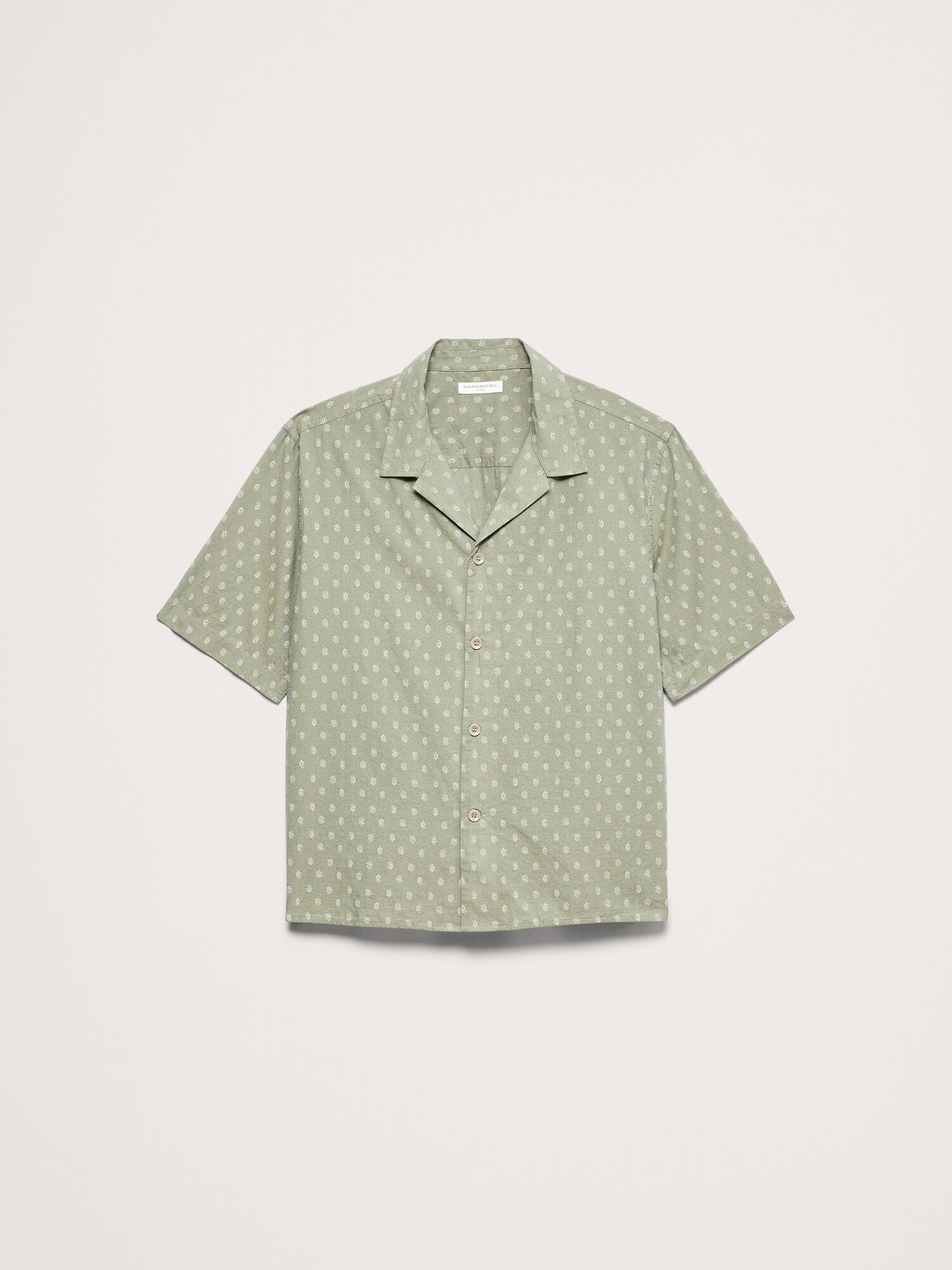 Relaxed-Fit Summerweight Cotton Resort Shirt