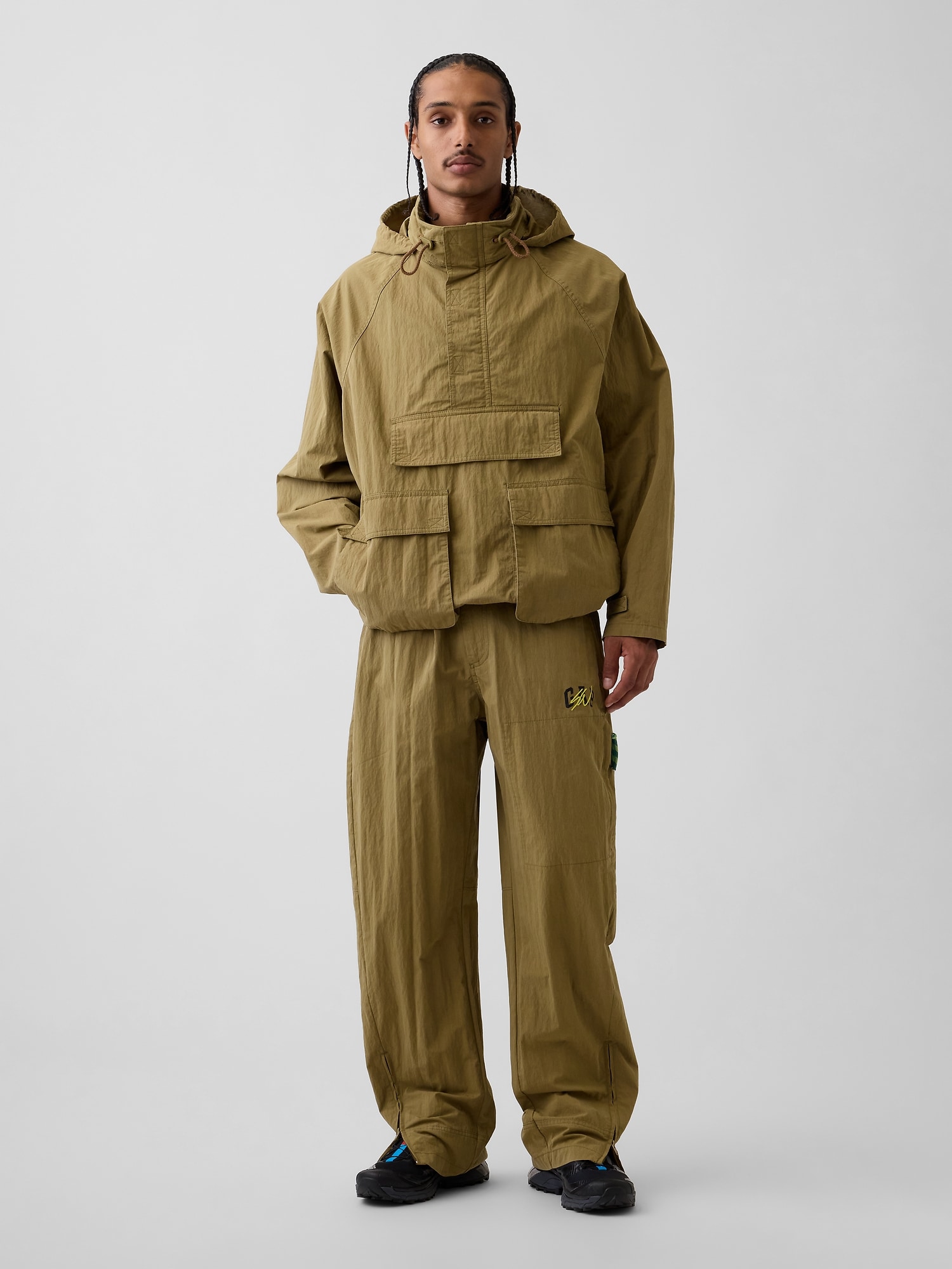 GAP Sean Wotherspoon コットンアノラックパーカー Gap公式オンラインストア | Gap × Sean Wotherspoon オーバーサイズ