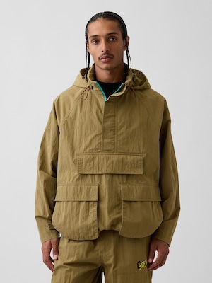 Gap &times; Sean Wotherspoon オーバーサイズ アノラックパーカー