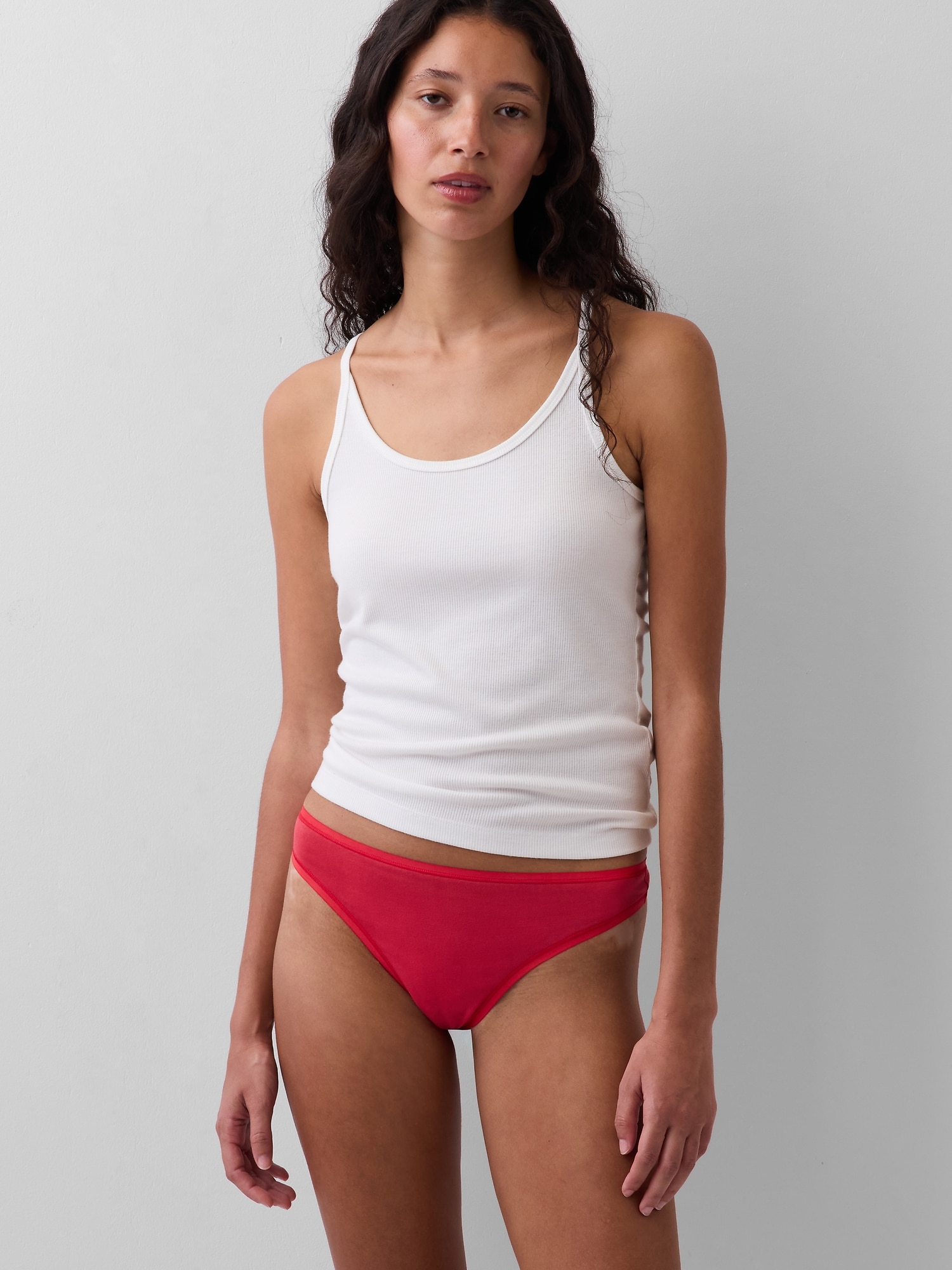 Organic Stretch Cotton Thong