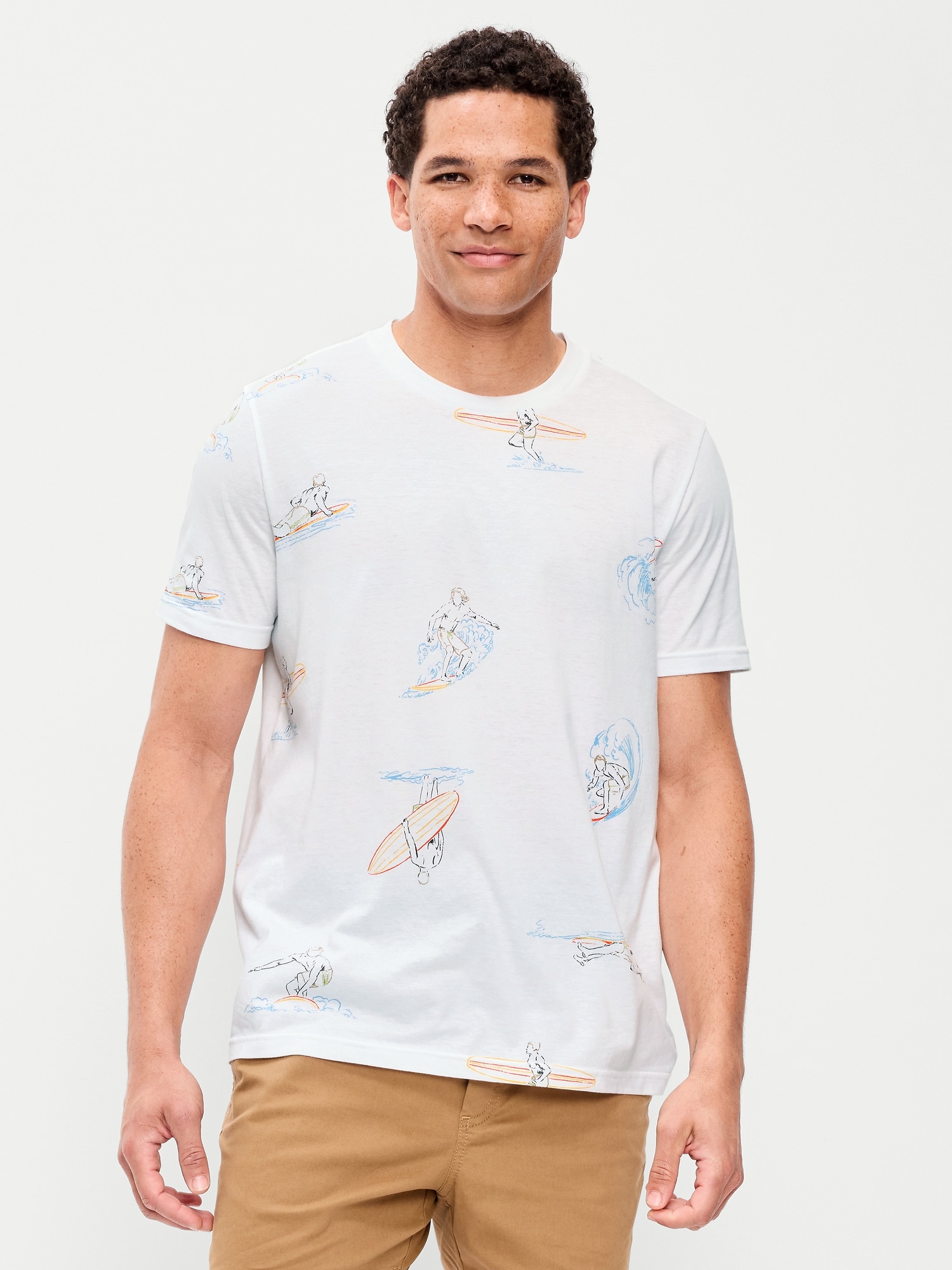 T-SHIRT RAS DU COU