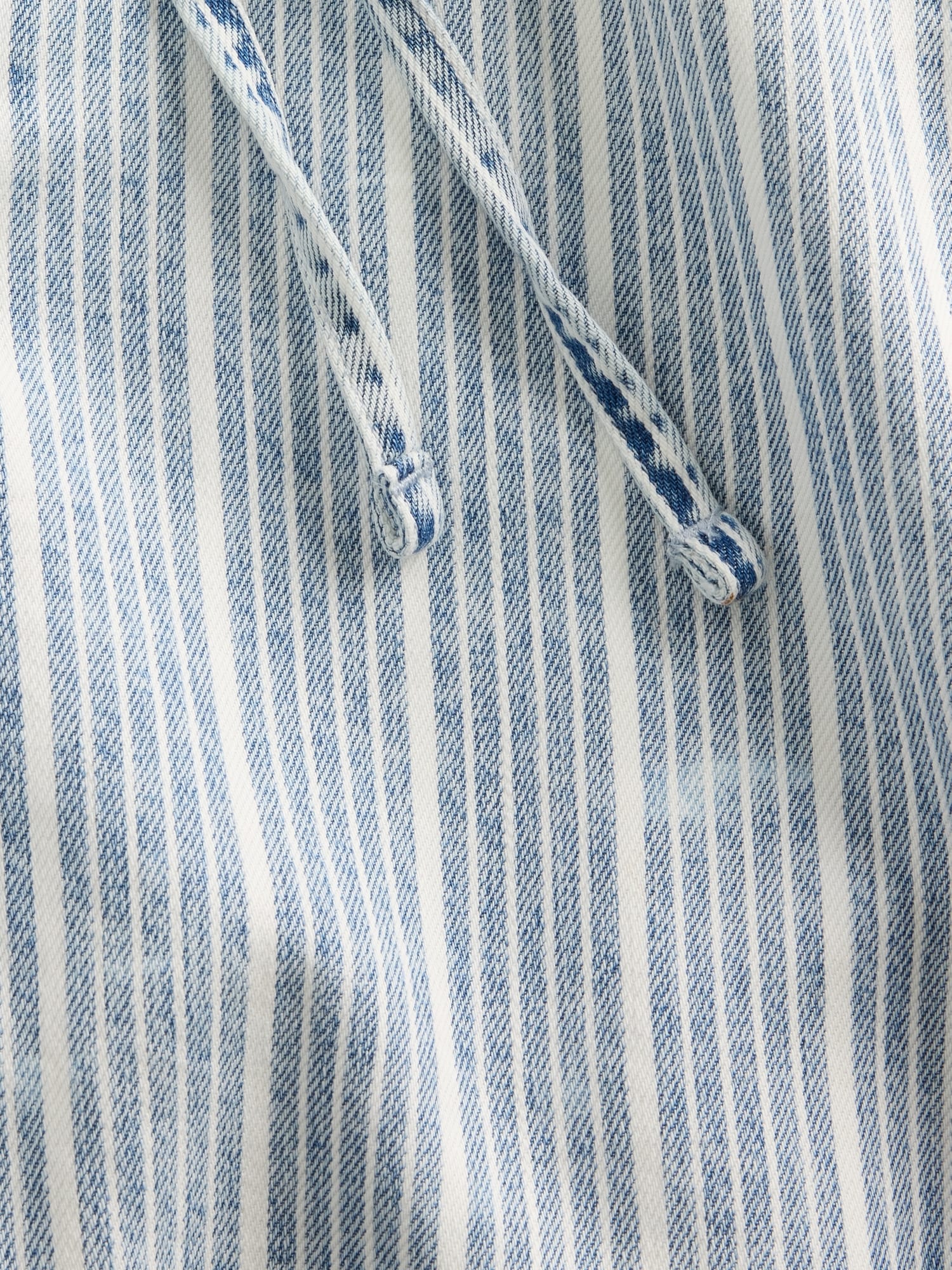 ミッドライズ ウルトラソフト イージーウエスト バギーデニム-4