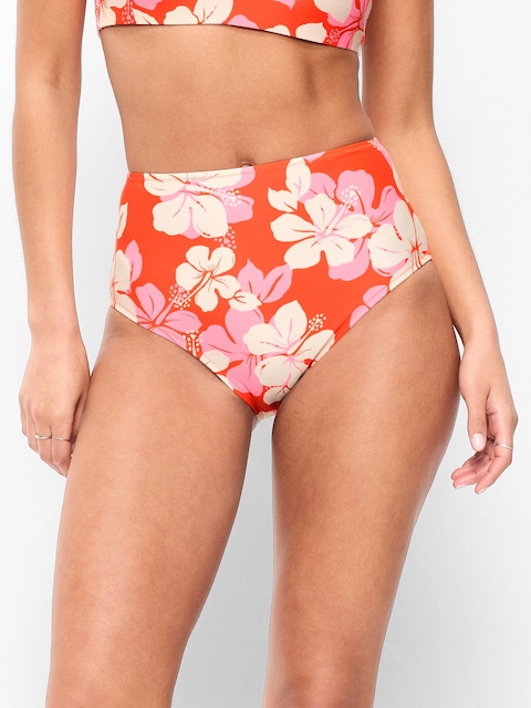 CULOTTE DE BIKINI À TAILLE HAUTE À MOTIF