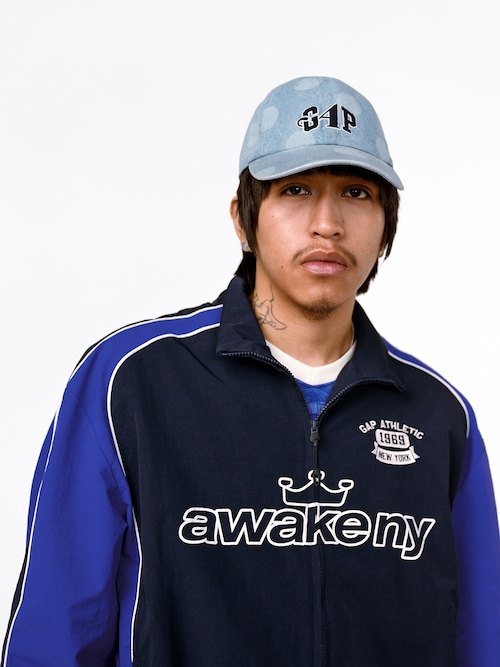 Gap &times; Awake NY ドット デニム ベースボールキャップ