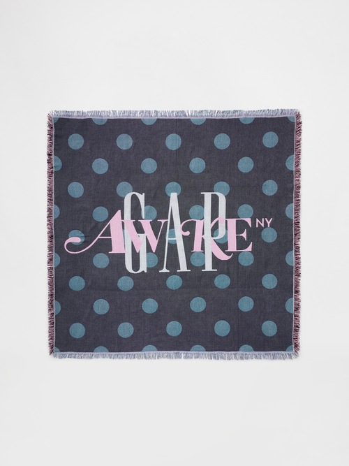 Gap &times; Awake NY ロゴ ドット ブランケット
