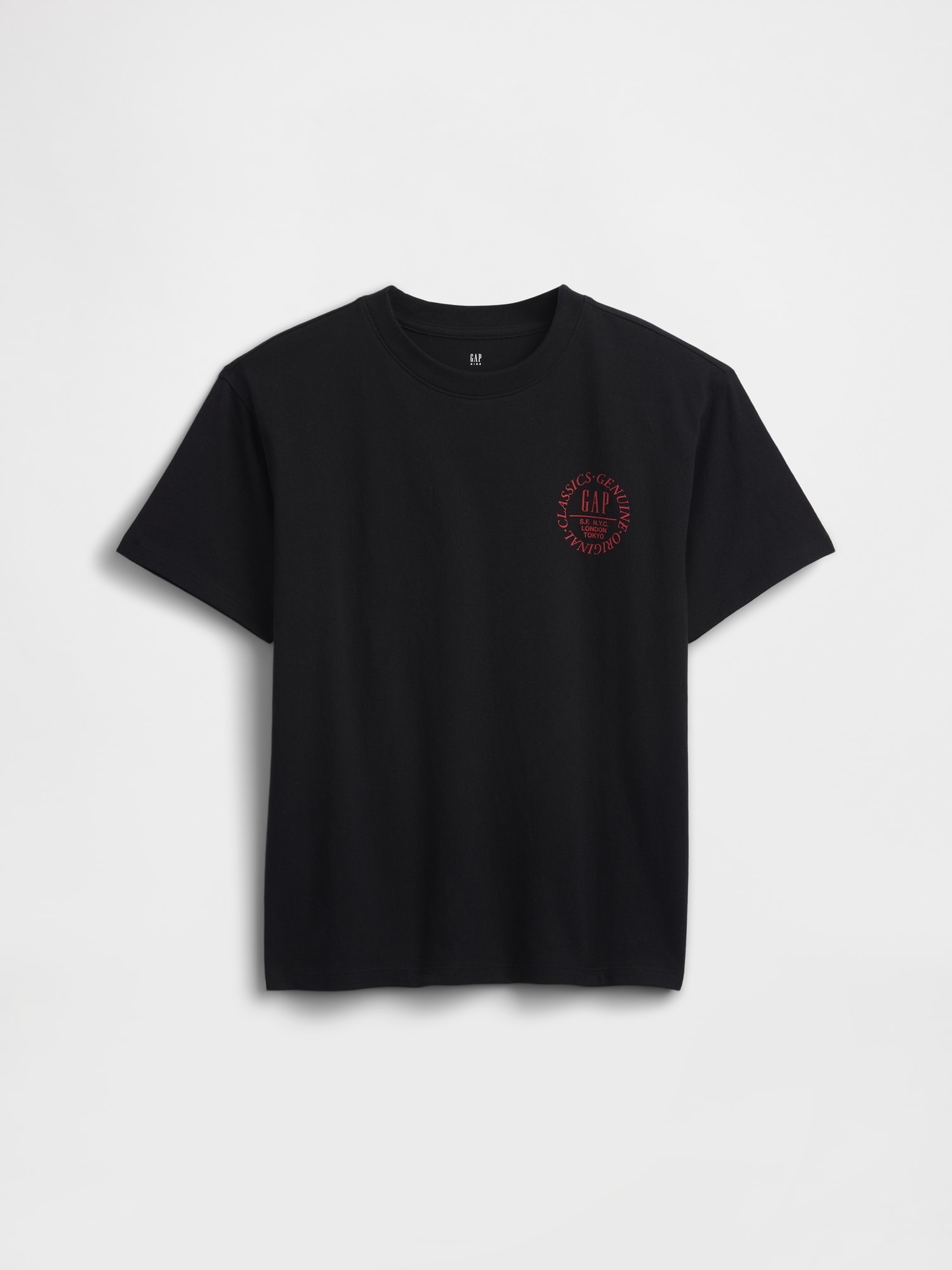 リラックスフィット グラフィック ロゴTシャツ (キッズ)-1