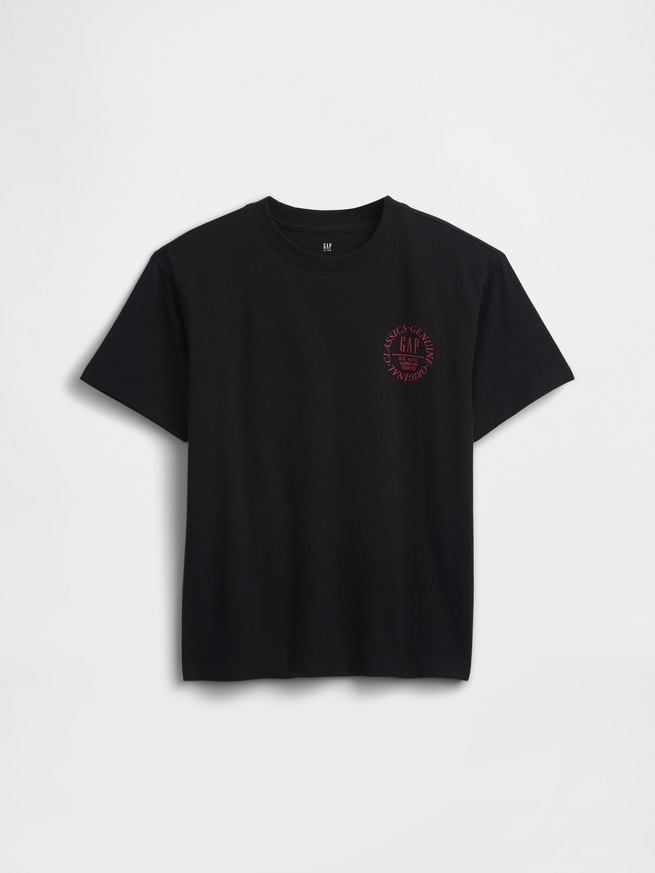 リラックスフィット グラフィック ロゴTシャツ (キッズ)-1