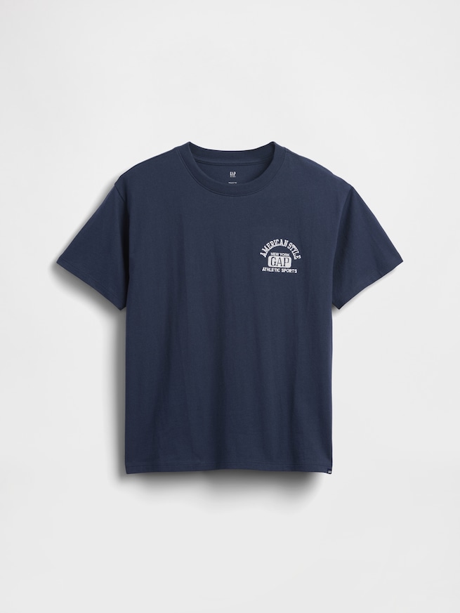 リラックスフィット グラフィック ロゴTシャツ (キッズ)-1