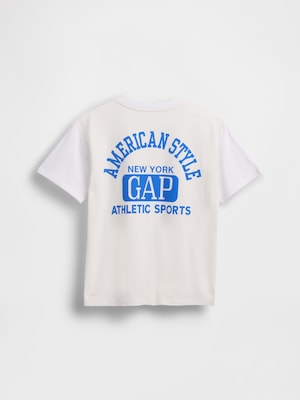 リラックスフィット グラフィック ロゴTシャツ (キッズ)