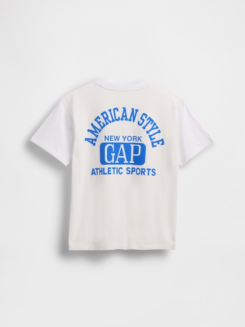 リラックスフィット グラフィック ロゴTシャツ (キッズ)