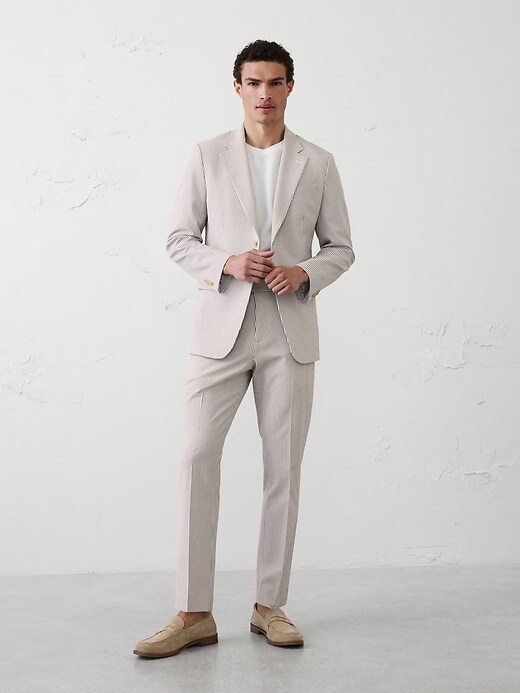 Seersucker Suit Trouser | Banana Republic Factory