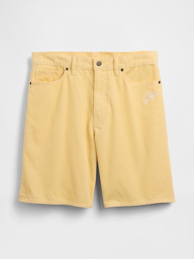 9インチ リラックスフィット コーデュロイ ショートパンツ-5