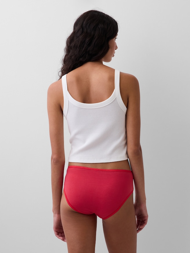 オーガニック ストレッチコットン ヒップスター-1