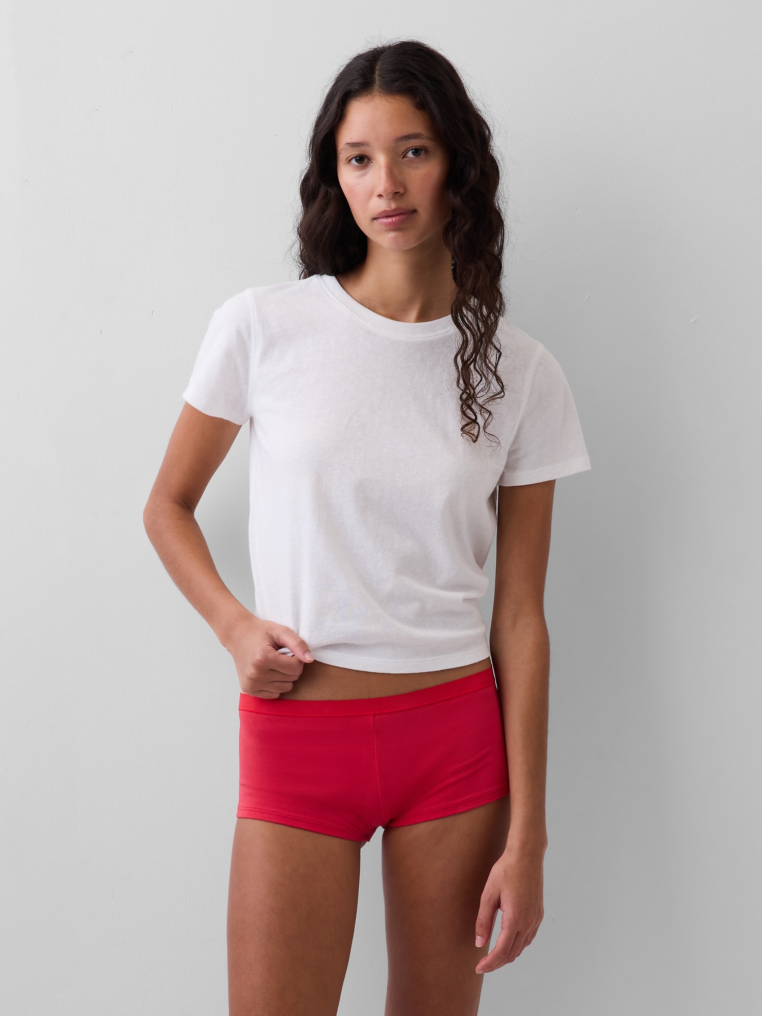 Organic Stretch Cotton Shorty