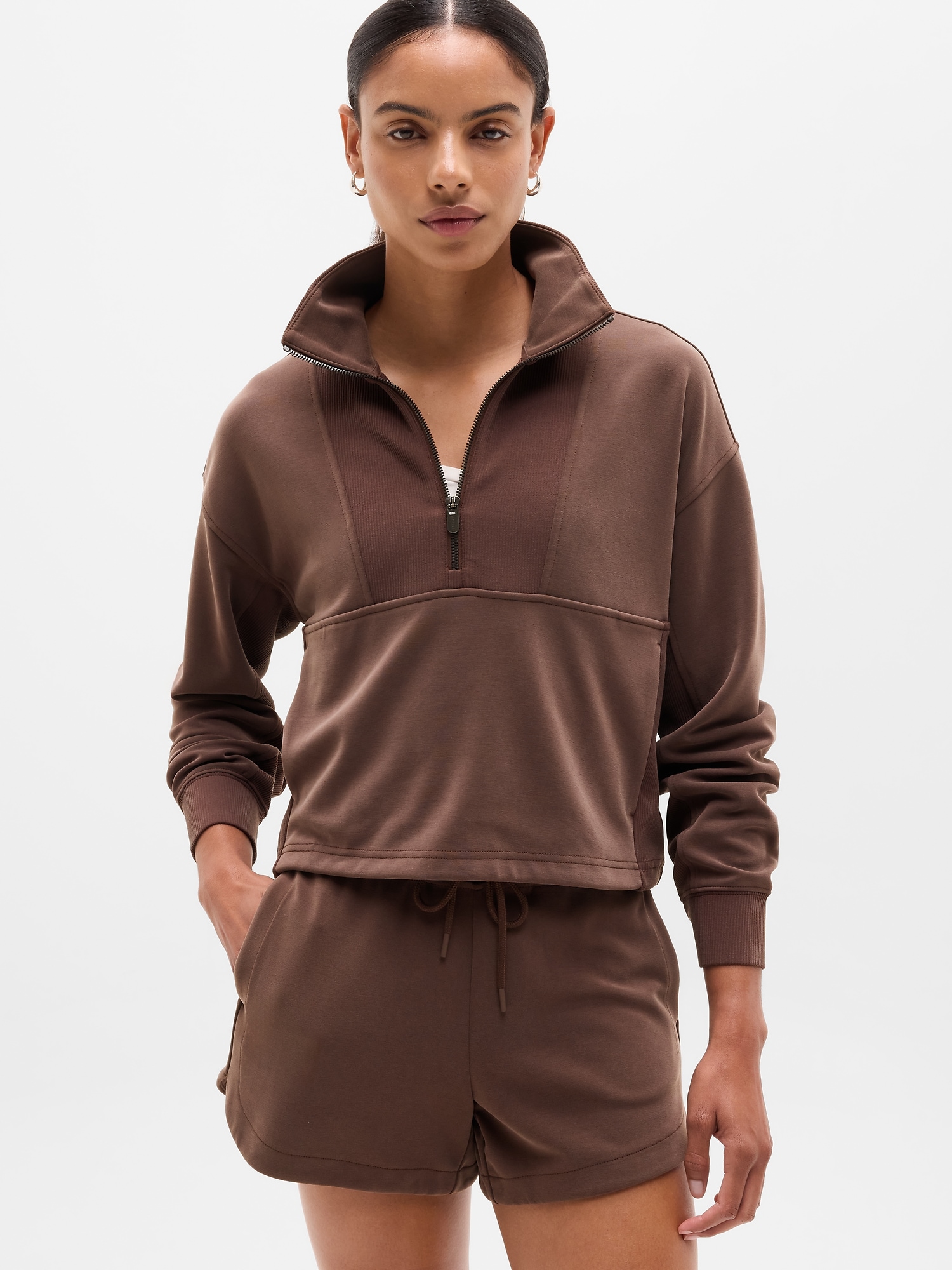 Half Zip Top | Athleta Canada