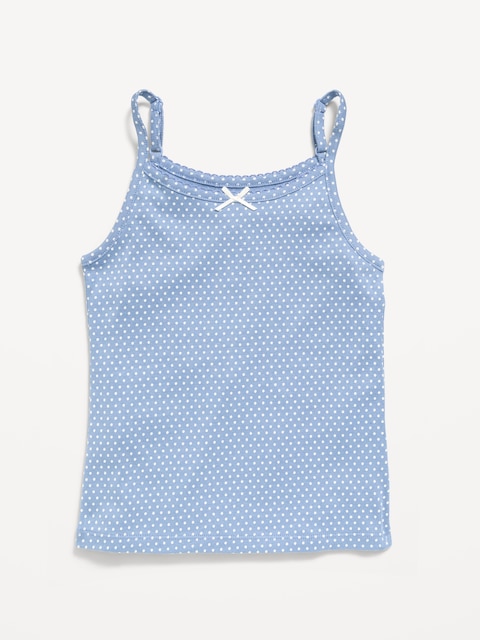 CAMISOLE AJUSTÉE À MOTIF POUR FILLE