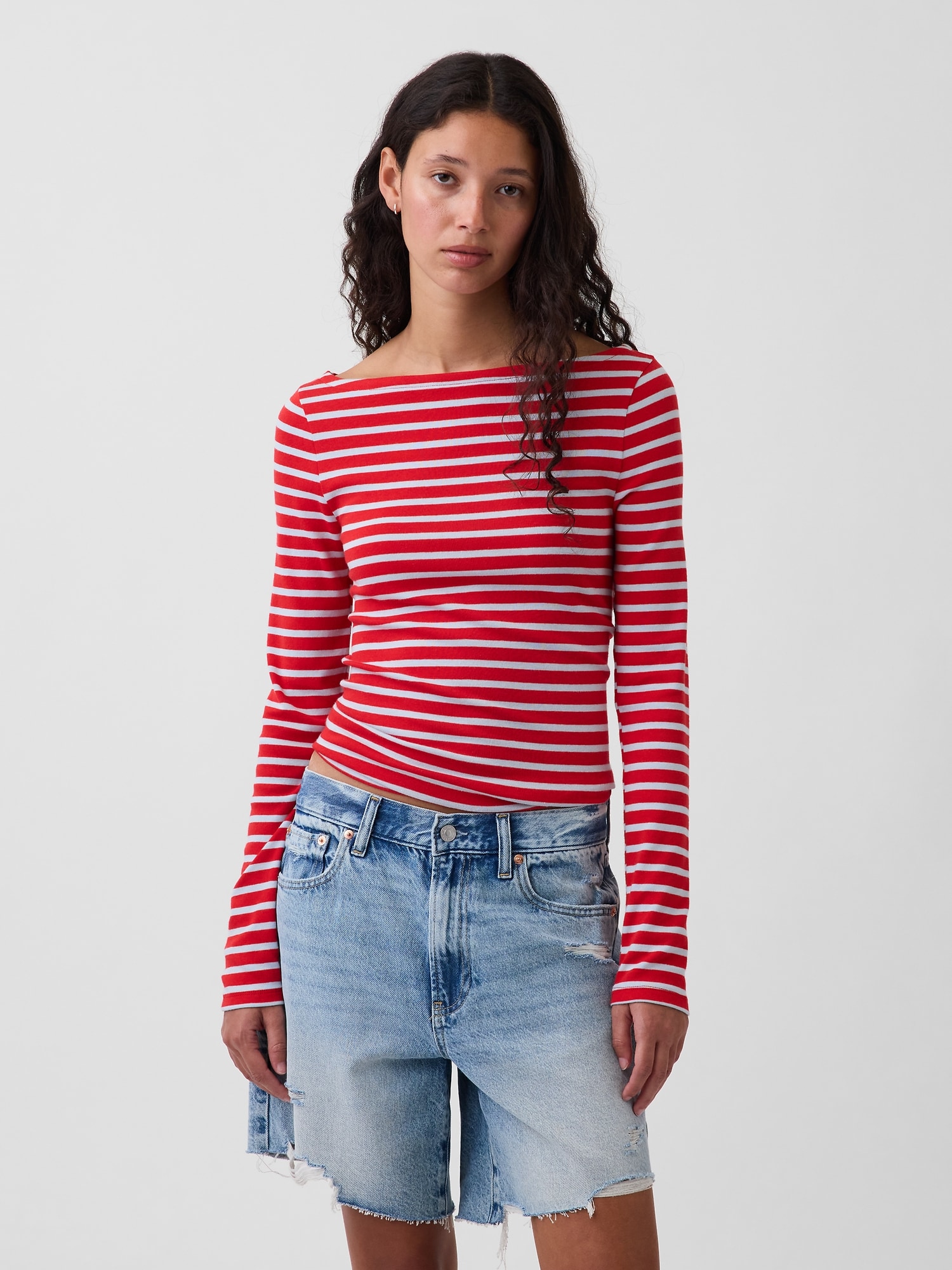 Modern Boatneck T-Shirt
