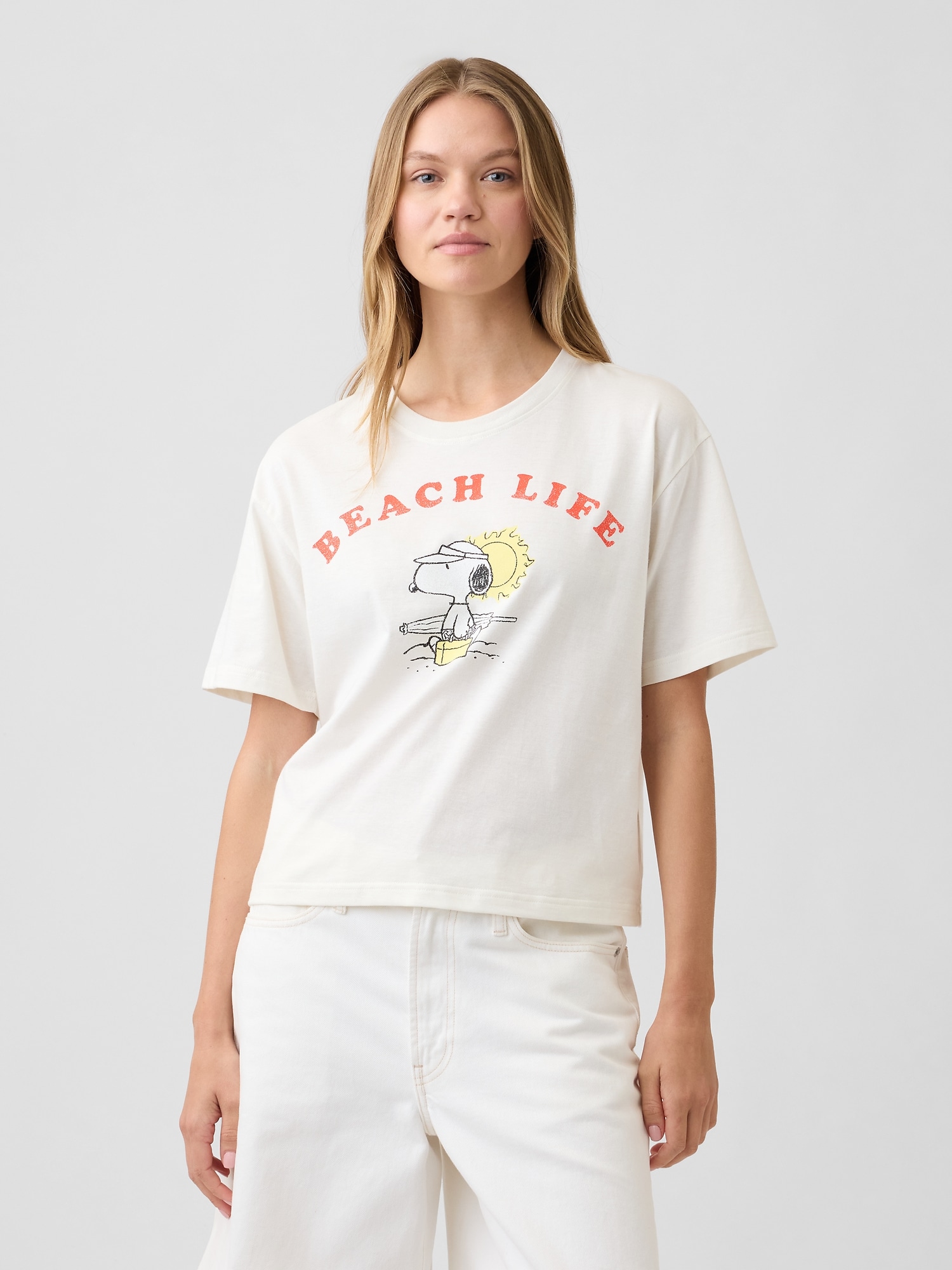 Peanuts Oversized Graphic T-Shirt