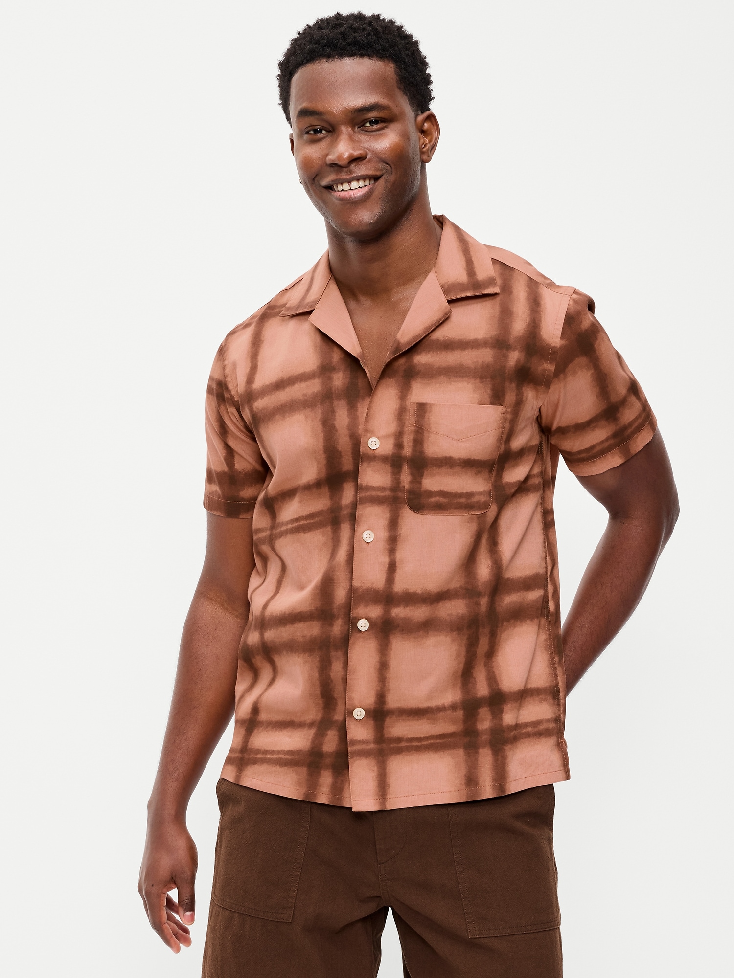 CHEMISE DE VACANCES À MANCHES COURTES