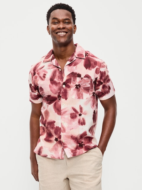Short-Sleeve Camp Shirt