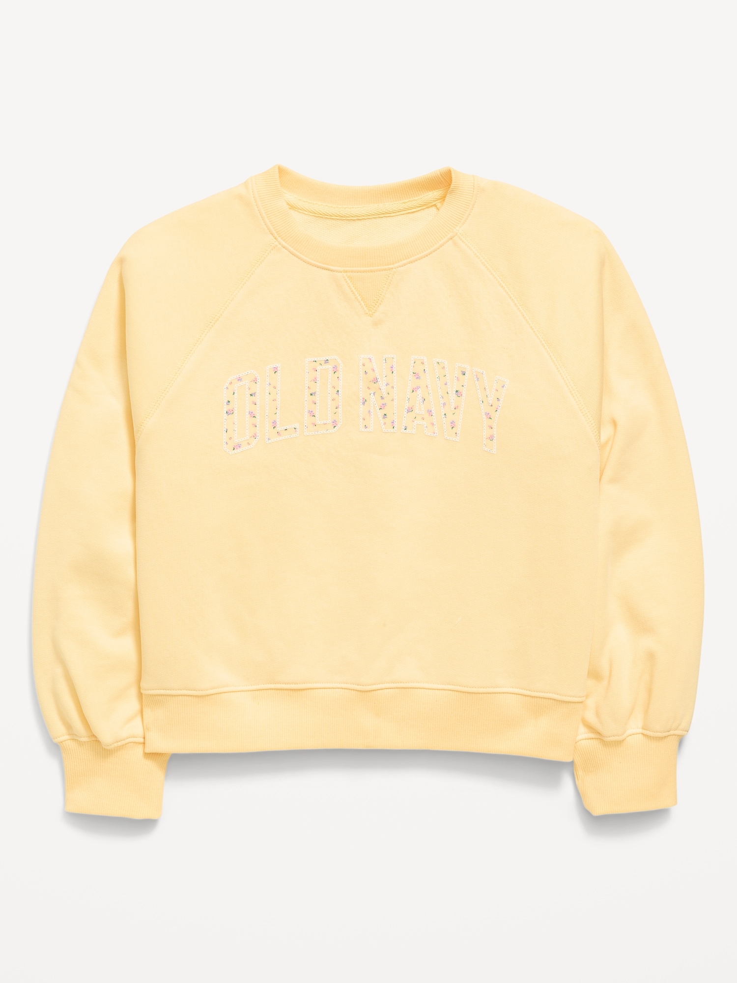 Logo-Graphic Crew-Neck Sweatshirt for Girls