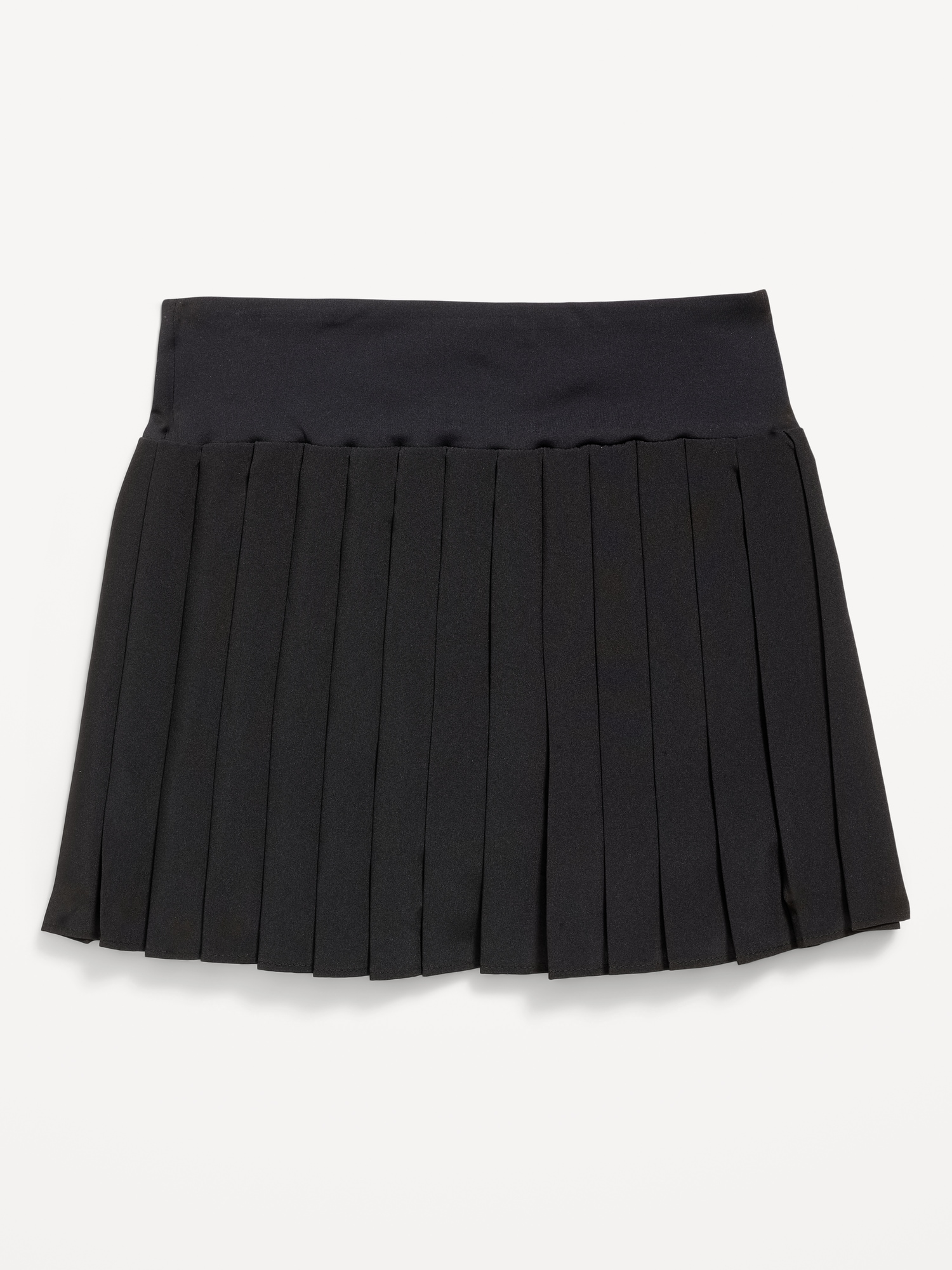 High-Waisted Pleated Performance Skort for Girls