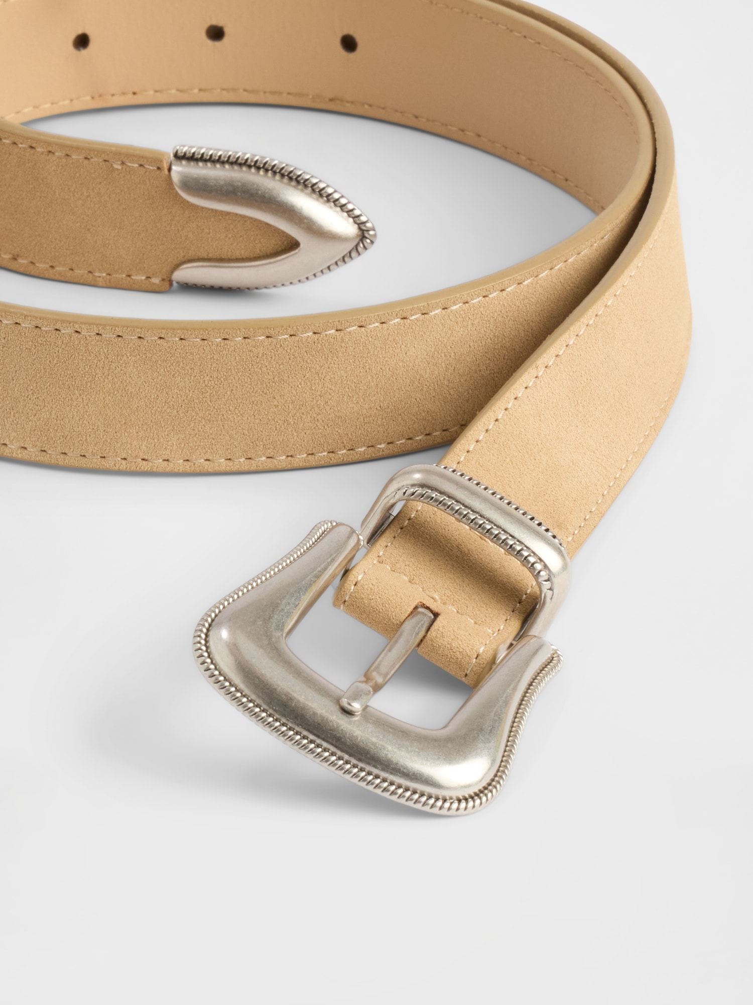 ヴィーガンレザー ウェスタンベルト-2