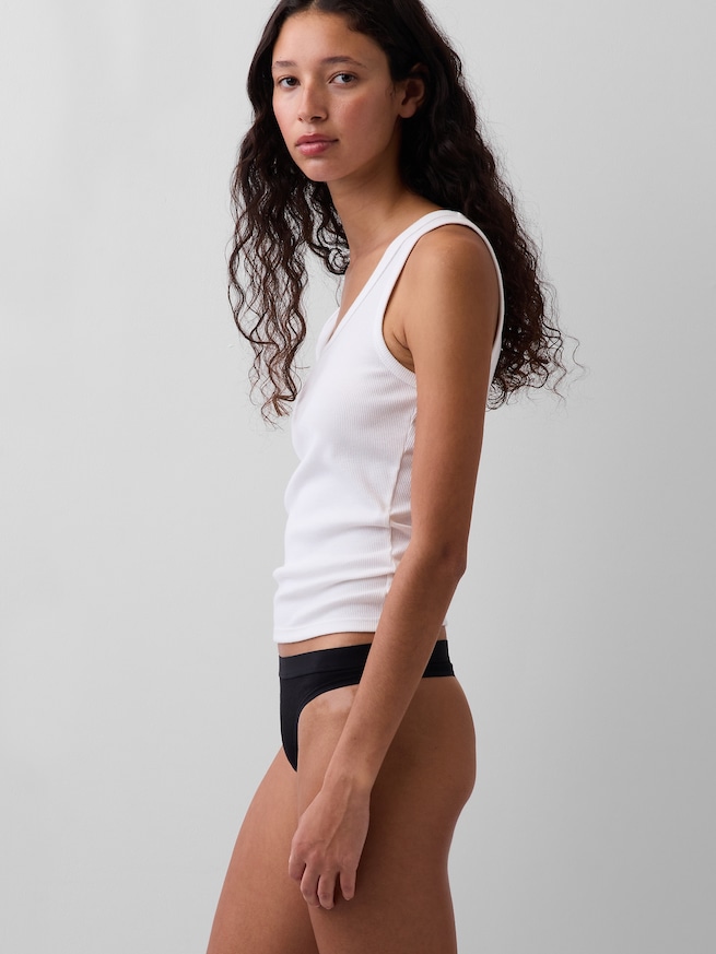 オーガニック ストレッチ コットン GAPロゴ ソング-1