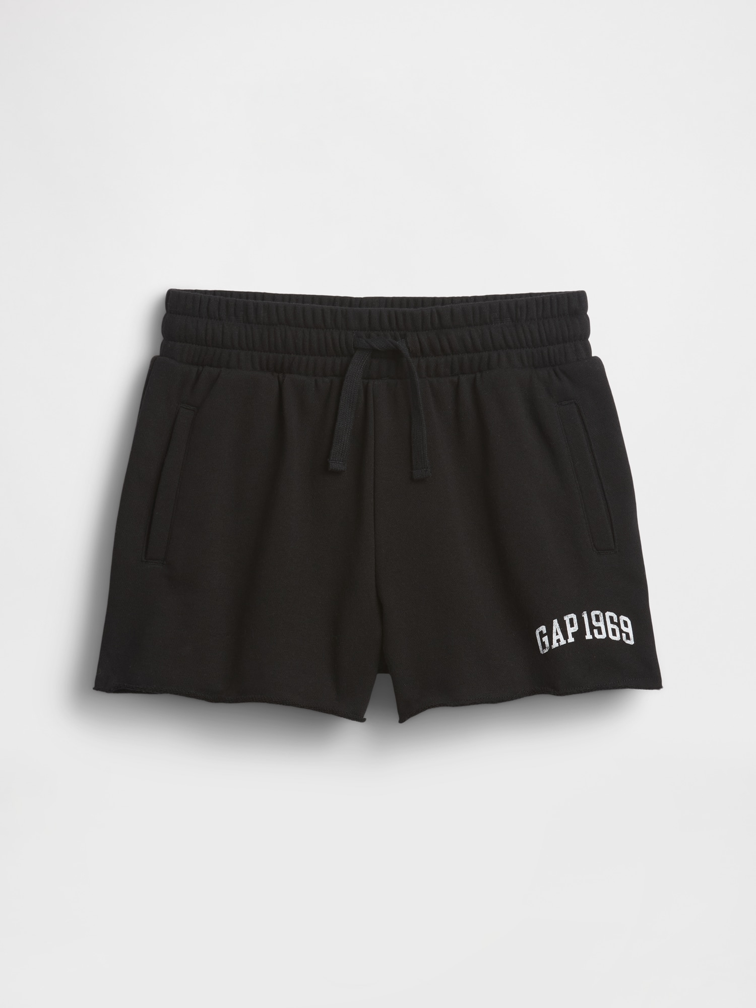 GAPロゴ グラフィック プルオン フレンチテリー ショートパンツ (キッズ)-1