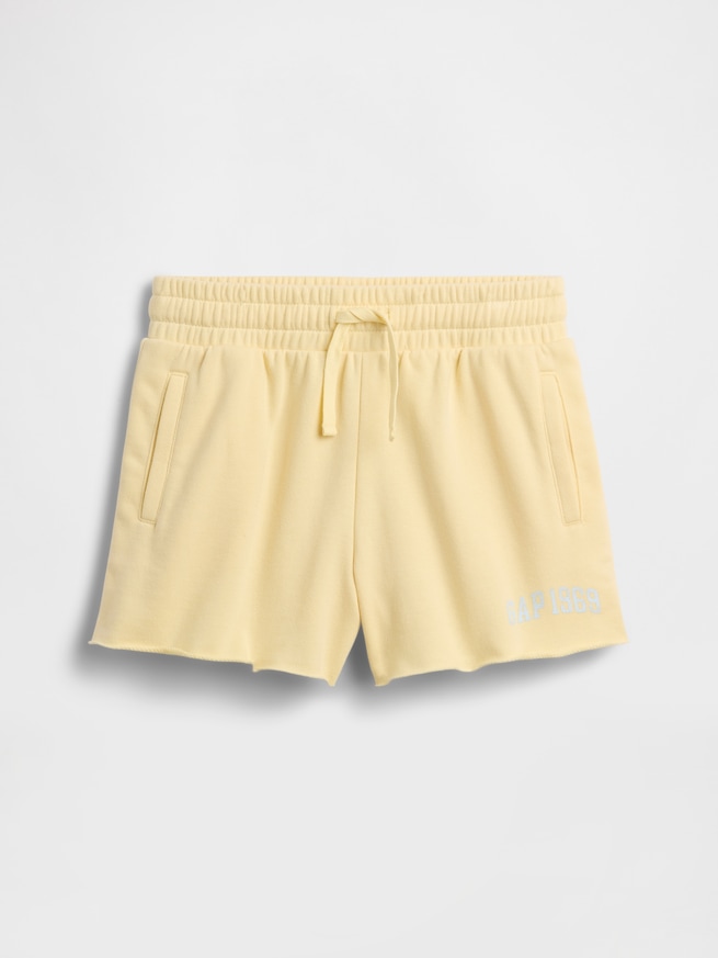 GAPロゴ グラフィック プルオン フレンチテリー ショートパンツ (キッズ)-1