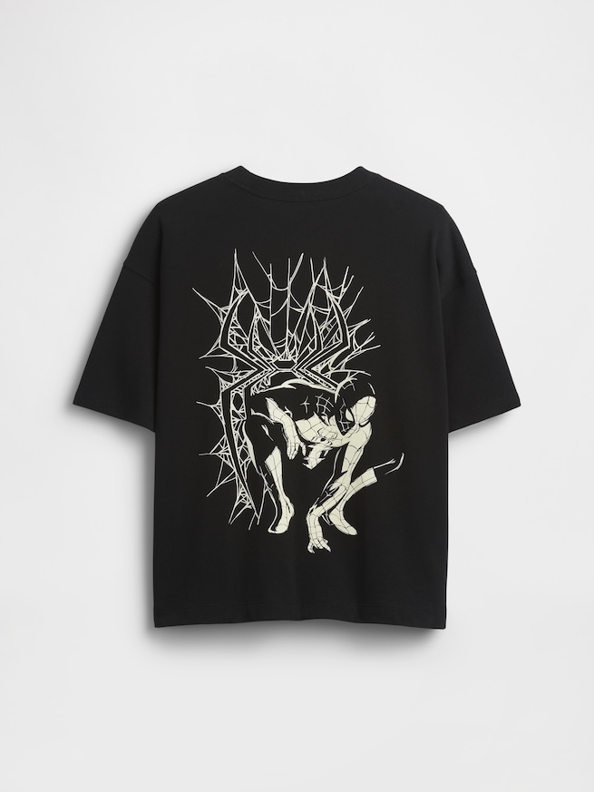 マーベル オーバーサイズ グラフィックTシャツ (キッズ)-1
