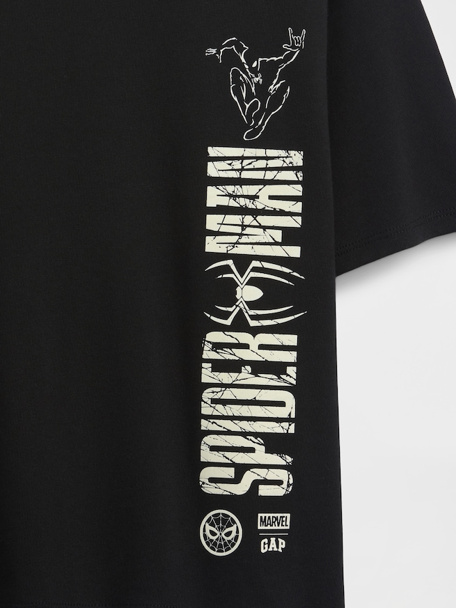 マーベル オーバーサイズ グラフィックTシャツ (キッズ)-2