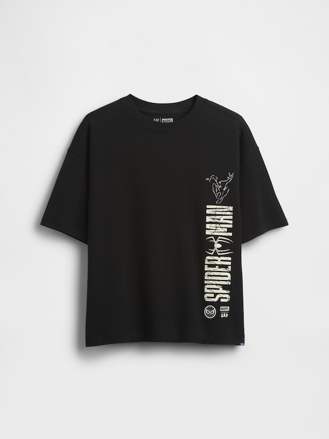マーベル オーバーサイズ グラフィックTシャツ (キッズ)-0