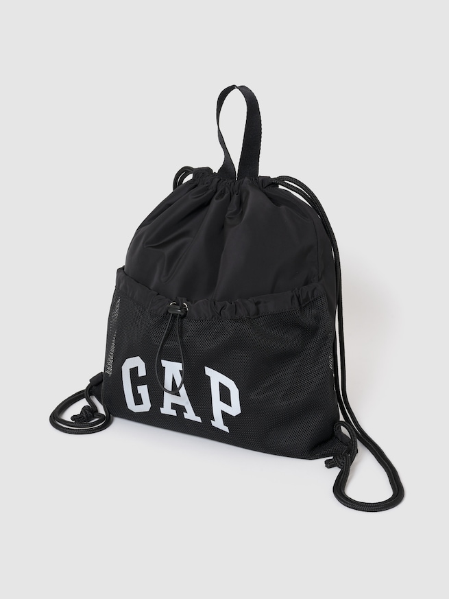 GAPロゴ ドローストリング バックパック (キッズ)-0