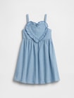 babyGap スクエアネック ワンピース-0