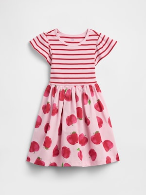 babyGap フラッタースリーブ ワンピース