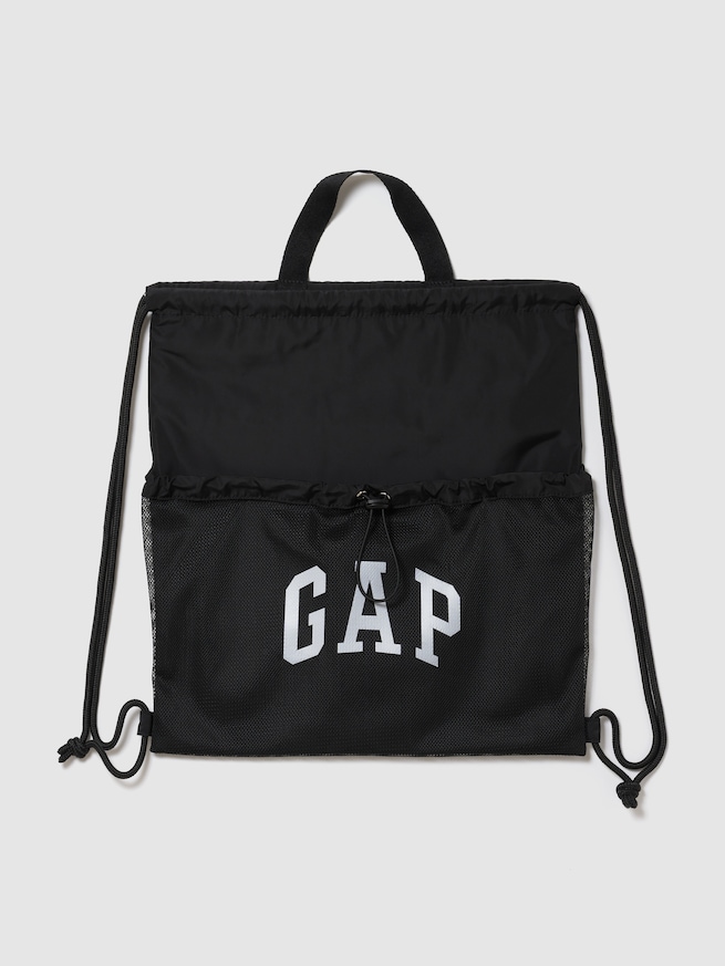 GAPロゴ ドローストリング バックパック (キッズ)-1