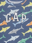 babyGap シャーク プリント パジャマセット-3