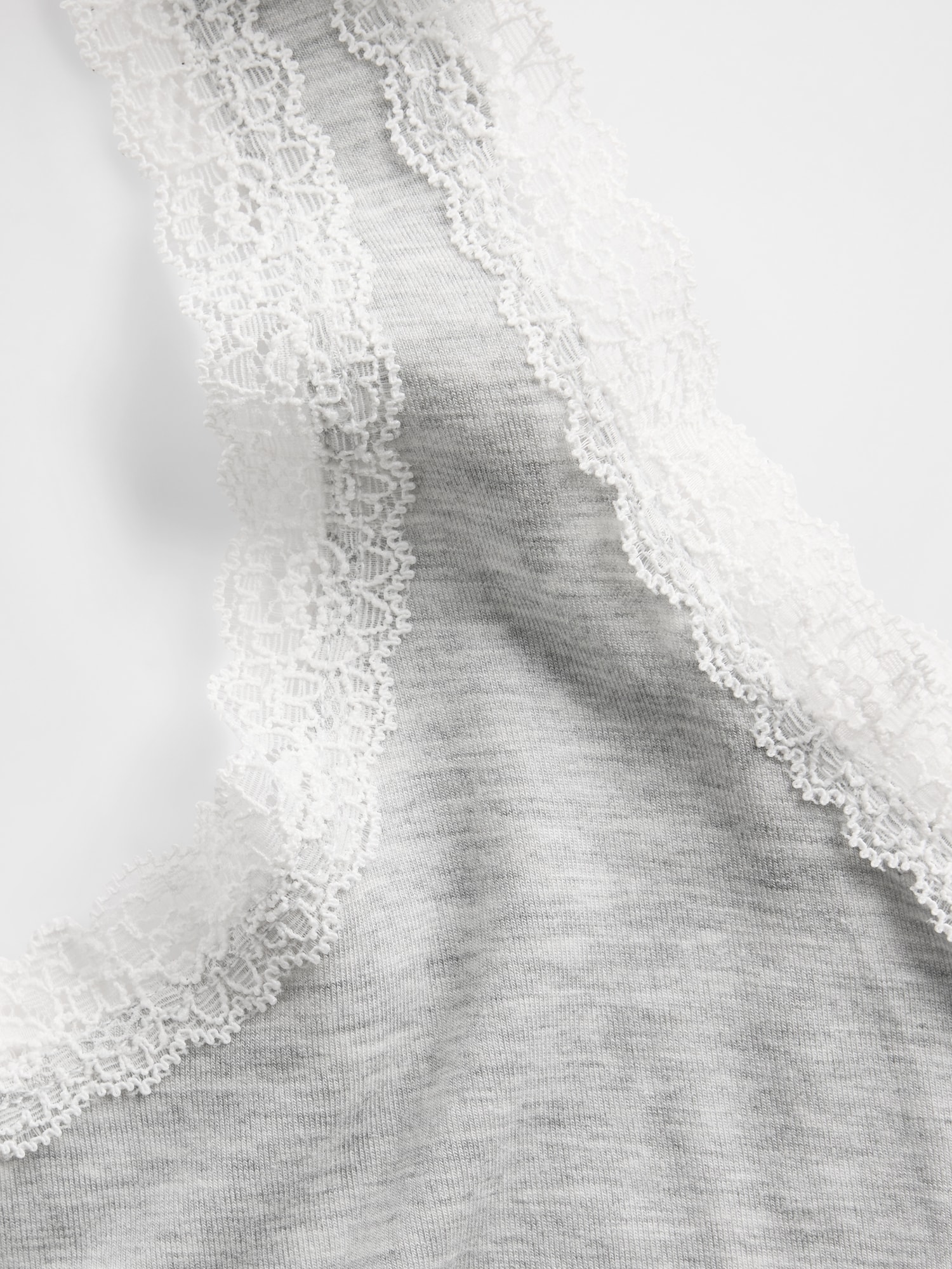 Softest Modal Lace-Trim PJ Tank Top