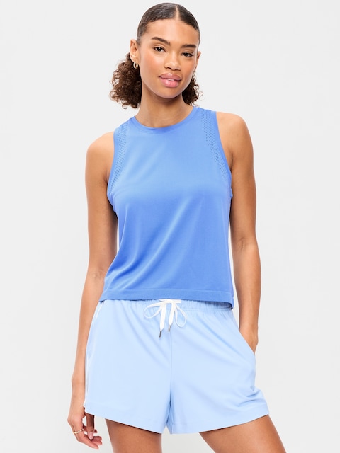 Fluid Seamless Loose Tank Top