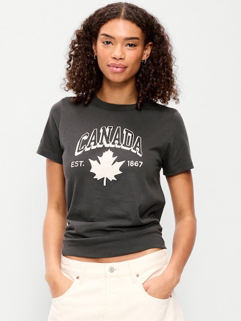 T-SHIRT RAS DU COU À IMPRIMÉ