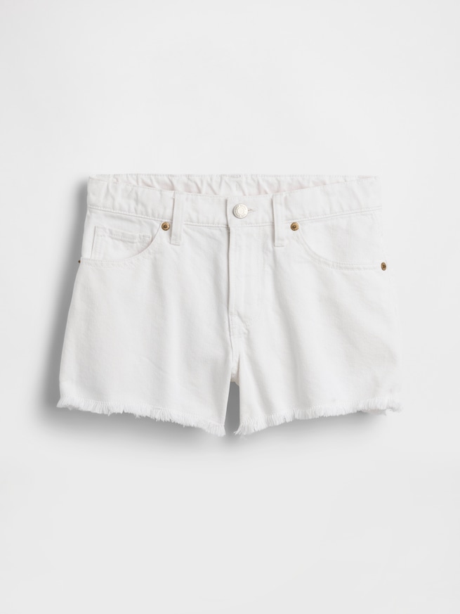 ローライズ ストライドデニム ショートパンツ (キッズ)-1