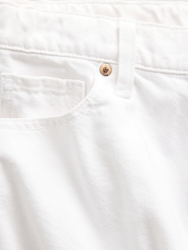 ローライズ ストライドデニム ショートパンツ (キッズ)-4