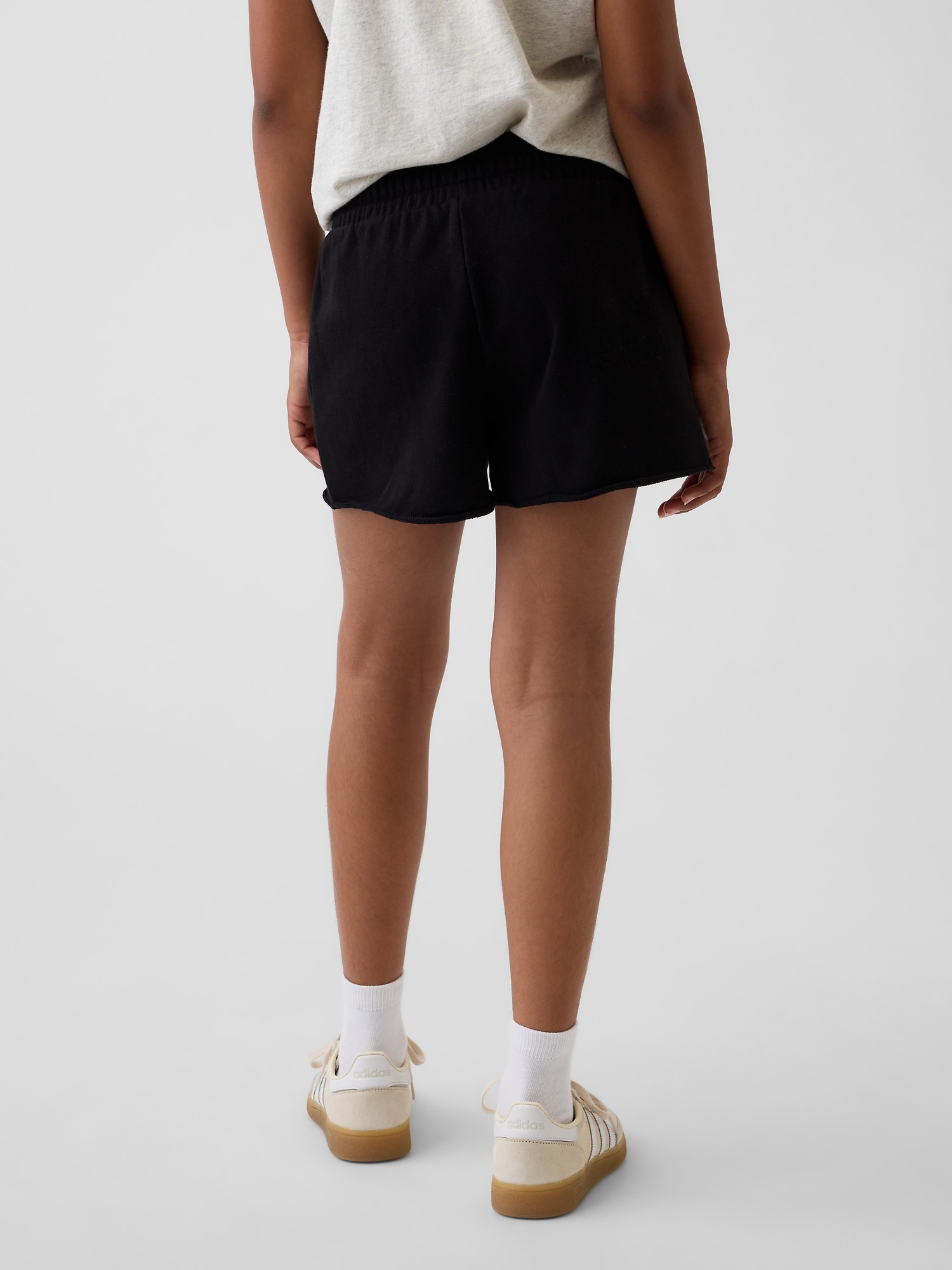 GAPロゴ グラフィック プルオン フレンチテリー ショートパンツ (キッズ)-3