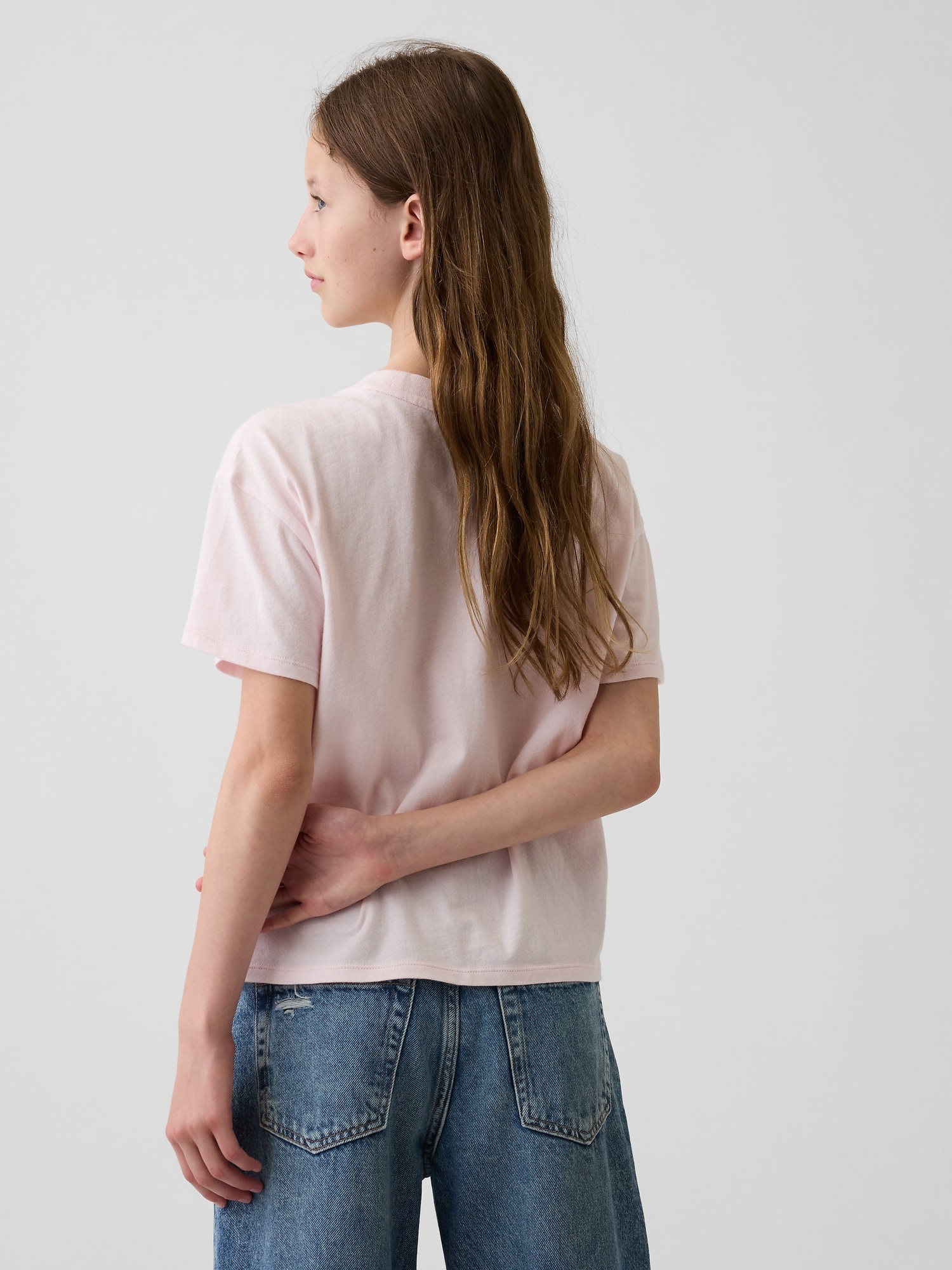 オーバーサイズ グラフィックTシャツ (キッズ)-2