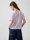GapKids &times; ディズニー オーバーサイズ フリッピースパンコール グラフィックTシャツ-2